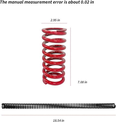 Motion Heavy Duty Front Fork Spring & Rear Spring Kit for TTR125 2000-2023 OEM# 650-YTR-1205 660-YTR-1205 in Saudi Arabia