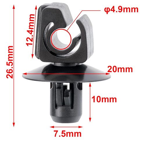 OAUTOO 10pcs Brake Line Fastener Clip for Land Rover NTC9543L Discovery Defender, for Ford W700930-S300 C-Max Contour Escape Focus Transit Connect MKC Cougar Mystique in Saudi Arabia
