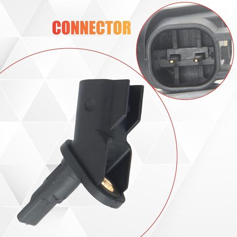 ALS536 Front ABS Wheel Speed Sensor Compatible with X-Type 2002 2003 2004 2005 2006 2007 2008 2.5L 3.0L V6 in Saudi Arabia