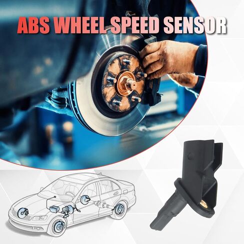 ALS536 Front ABS Wheel Speed Sensor Compatible with X-Type 2002 2003 2004 2005 2006 2007 2008 2.5L 3.0L V6 in Saudi Arabia