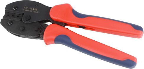 Solar Crimping Tool Kit LY-2546B Crimping Pliers with Male Female Solar Cable Connectors, Solar Spanner Wrench for Connectors Solar Panel 2.5/4/6mm² AWG14/12/10 in Kuwait