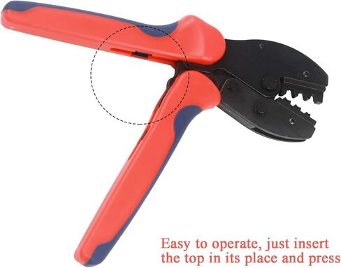 Solar Crimping Tool Kit LY-2546B Crimping Pliers with Male Female Solar Cable Connectors, Solar Spanner Wrench for Connectors Solar Panel 2.5/4/6mm² AWG14/12/10 in Kuwait