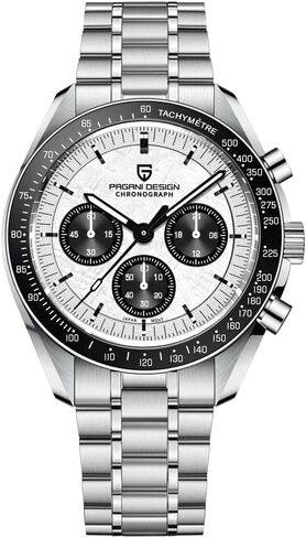 RollsTimi Pagani Design 1701 V6 Watches for Men Fashion VK63 Quartz Wrist Watch Stainless Steel 100 Waterproof Analog Chronograph Sport Wristwatch in Saudi Arabia