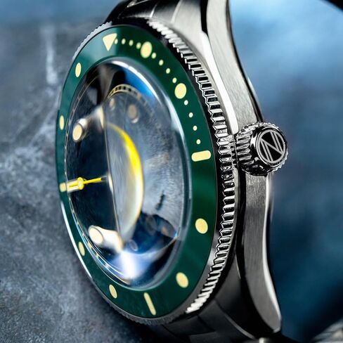 Spinnaker Men's 42mm Junior Piccard Automatic Watch with Solid Stainless Steel Bracelet SP-5159 in Saudi Arabia