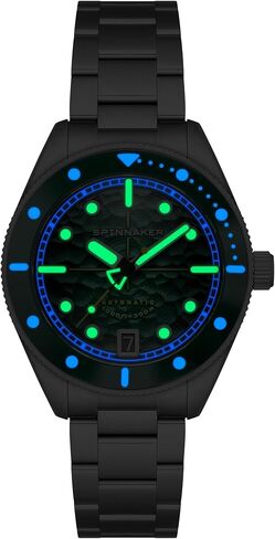Spinnaker Men's 42mm Junior Piccard Automatic Watch with Solid Stainless Steel Bracelet SP-5159 in Saudi Arabia