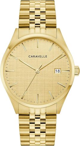 Caravelle Men's Quartz Dress Watch, 39mm Stainless Steel Case in Saudi Arabia