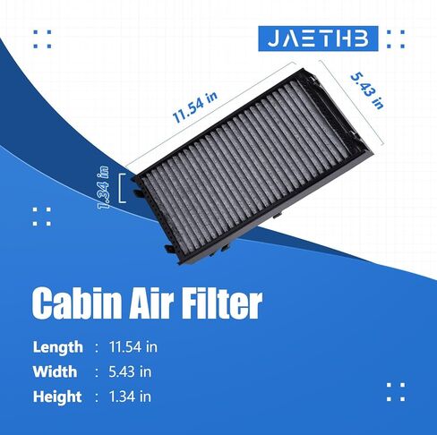 2PCS 64119248294 CF10936 Cabin Air Filter For BMW X5 2.0L L4(2016-18), 3.0L L6(2007-18), 4.4L V8(2010-18), 4.8L V8(2007-10); X6 3.0L L6(2008-19), 4.4L V8(2008-19); CUK 2941-2 64116945594 2.0 3.0 4.4 L in Kuwait