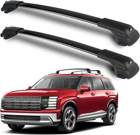 Lockable Roof Rack Cross Bars Compatible with 2026 Hyundai Palisade, Heavy Duty Aluminum Crossbars Grip Cargo Bars, Rooftop Cargo Carrier Sky Board in Saudi Arabia
