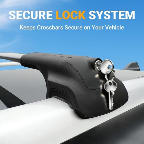 Lockable Roof Rack Cross Bars Compatible with 2026 Hyundai Palisade, Heavy Duty Aluminum Crossbars Grip Cargo Bars, Rooftop Cargo Carrier Sky Board in Saudi Arabia