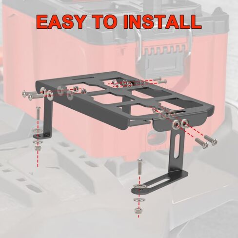 Packout Mounting Plate Compatible with Milwaukee Fit for Can-Am Maverick X3 Models 2017-2024 in Saudi Arabia