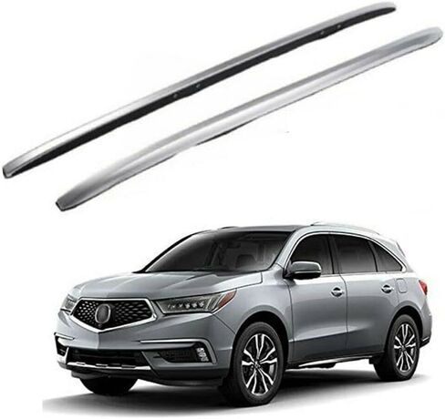 2 قطعة يناسب أكورا MDX 2014-2021 رفوف السكك الحديدية سقف الجانب السكك الحديدية بار ناقل البضائع in Saudi Arabia