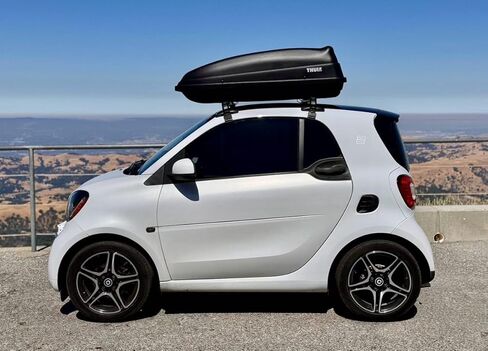 Little Big Supply™ Smart Fortwo 453 Roof Rack Cross Bars (2016+) (No Vehicle modifications Required) in Saudi Arabia