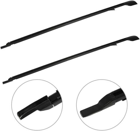 Roof Rail Racks Side Bars Baggage Roof Rack Fit for Discovery 2005-2015 2016 LR3 LR4 Long Version Rooftop Luggage Carrier Black Aluminum Heavy Duty Waterproof Water-Resistant 2PCS in Kuwait