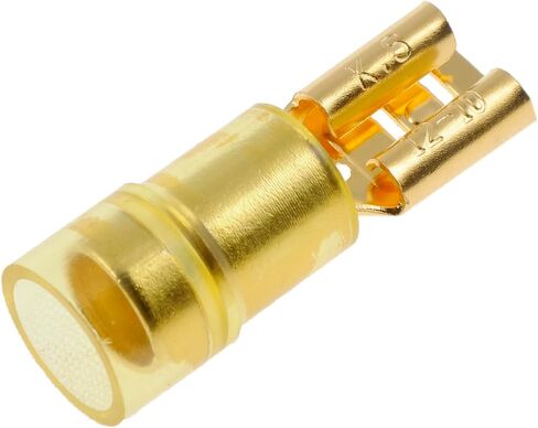 Dorman 84550 12-10 Gauge Female Insulated Terminal, .250 In., Yellow, 7 Pack Universal Fit in Saudi Arabia