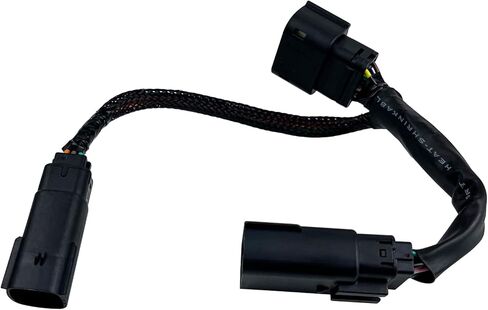 67801128 67801129 Quick Disconnect Tour Pak Wiring Harness Compatible with 2023 2024 Harley Davidson Road Glide Street Glide CVO/ST, 12-Pin to 6-Pin Tour Pack Led Light Wire Harness Adapter in Kuwait