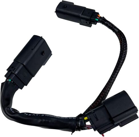 67801128 67801129 Quick Disconnect Tour Pak Wiring Harness Compatible with 2023 2024 Harley Davidson Road Glide Street Glide CVO/ST, 12-Pin to 6-Pin Tour Pack Led Light Wire Harness Adapter in Kuwait