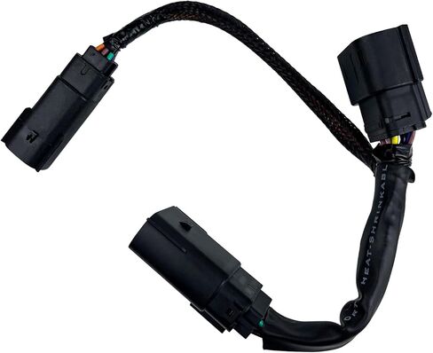 67801128 67801129 Quick Disconnect Tour Pak Wiring Harness Compatible with 2023 2024 Harley Davidson Road Glide Street Glide CVO/ST, 12-Pin to 6-Pin Tour Pack Led Light Wire Harness Adapter in Kuwait