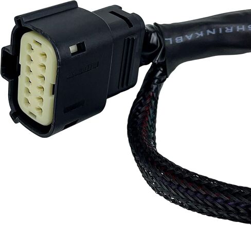 67801128 67801129 Quick Disconnect Tour Pak Wiring Harness Compatible with 2023 2024 Harley Davidson Road Glide Street Glide CVO/ST, 12-Pin to 6-Pin Tour Pack Led Light Wire Harness Adapter in Kuwait