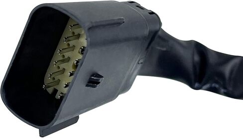 67801128 67801129 Quick Disconnect Tour Pak Wiring Harness Compatible with 2023 2024 Harley Davidson Road Glide Street Glide CVO/ST, 12-Pin to 6-Pin Tour Pack Led Light Wire Harness Adapter in Kuwait