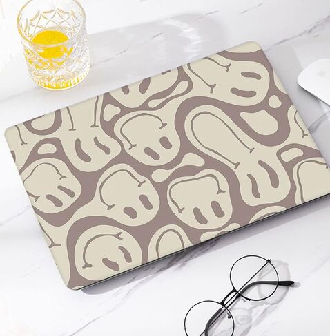 Watbro Compatible MacBook Air 13 inch Laptop case 2020 2019 2018 Release A2337 M1/A2179/A1932, Retro 70's Modern Pattern case, Suitable for MacBook Air 2020 with Touch ID in Saudi Arabia