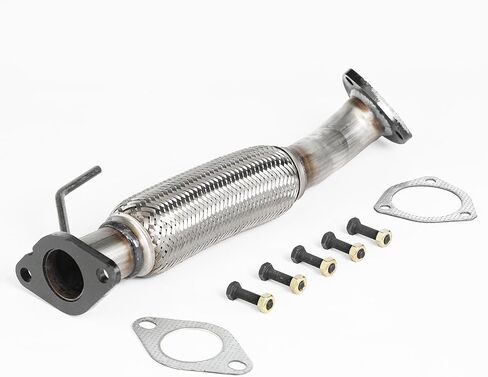 Stainless Steel Exhaust Front Flex Pipe Replacement Pipes For 2011-2016 Elantra 2013 Elantra Coupe/GT 1.8L,2014-2016 Kia Forte 1.8L WITHOUT O2 SENSOR PORT California Emissions System 52597 in Saudi Arabia