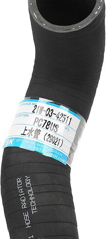 Upper Water pipe P0063 37621 29021 21W-03-42511 21W0342511 Compatible with Komatsu PC78US Excavator (Inside diameter:33±0.5mm) in Saudi Arabia