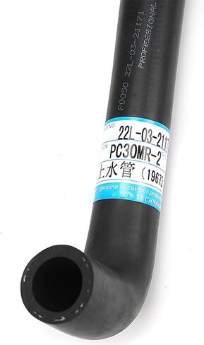 Upper Water pipe P0050 3805819673 22L-03L21171 Compatible with Komatsu PC30MR-2 Excavator(Inside diameter:24.5-25.5mm) in Saudi Arabia