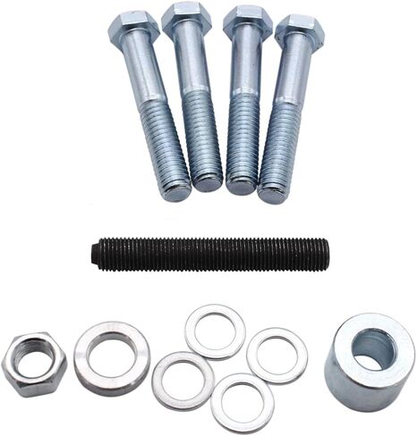 Aluminum High Volume Long Water Pump 2 Grooves Polished Chrome Crankshaft and Water Pump Pulley Compatible with Small Block Chevy SBC 283 302 305 327 350 383 400 V8 LWP in Saudi Arabia