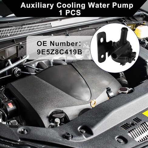 مضخة مياه التبريد المساعدة لسيارة Ford Fusion S Sedan 2010-2012 No.9E5Z8C419B مضخة تبريد مساعدة للسيارة 1 قطعة in Saudi Arabia