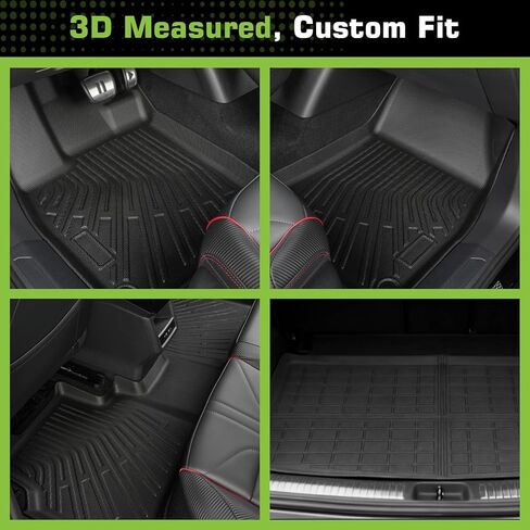 Floor Mats for Subaru Forester 2009-2013, Heavy Duty TPE Waterproof Non-Slip All Weather Protection Custom, Floor Mats & Cargo Liner in Saudi Arabia