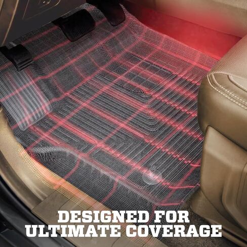 Husky Liners Weatherbeater Floor Mats | Fits 2014-2019 Ford Transit Connect | Front & 2nd Row, 3-pc | 93911 in Kuwait