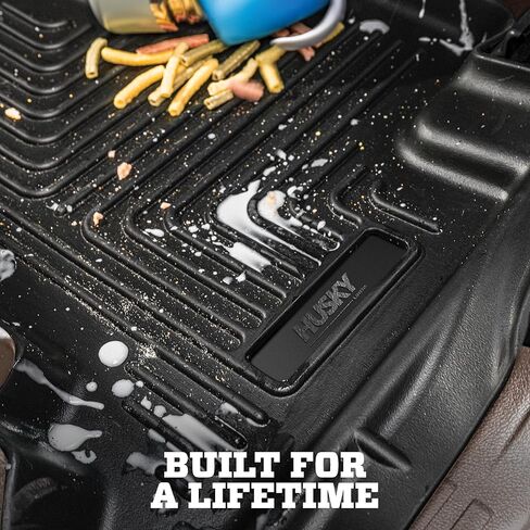 Husky Liners Weatherbeater Floor Mats | Fits 2014-2019 Ford Transit Connect | Front & 2nd Row, 3-pc | 93911 in Kuwait