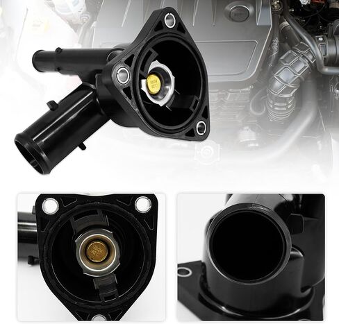 Engine Coolant Thermostat with Housing for 1.8L Engine 2ZRFXE, Compatible with Toyota Corolla 2020-2024, Compatible with Toyota Prius 2010-2022, Compatible with LEXUS CT200h 2011-2017 in Saudi Arabia