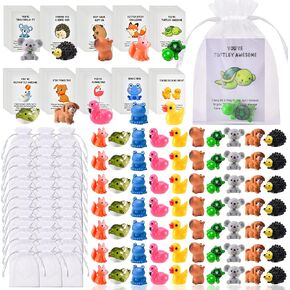 50 Sets Employee Appreciation Gifts Bulk for Coworkers Team Staff Thank You Gifts Organza Bags Back to School Resin Animal Pun Inspirational Note Cards for Office Teacher Volunteer Nurse in Saudi Arabia