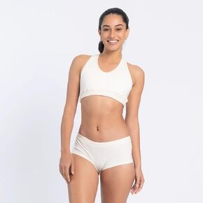 ayaecofashion Women's Organic Pima Cotton Chemical-Free Bralette Undyed S in Kuwait