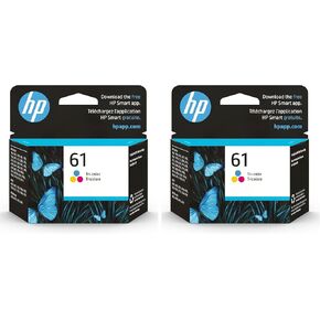 HP 61 | خرطوشة حبر | تعمل مع HP Deskjet 1000 1500 2050 2500 3000 3500 Series HP ENVY 4500 5500 Series | HP Officejet 2600 4600 Series | ثلاثية الألوان | CH562WN in Kuwait