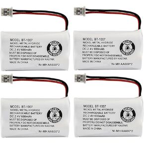 Kastar 2-Pack BT-1007 استبدال بطارية لراديو شاك/تاندي 23-9096 43-3533 43-3534 43-3541 43-3542 43-3543، ET-3533 ET-3534 ET-3541 ET-3542 ET-3543 ET-3533 ET-3534 ET-3541 ET-3542 ET-3543 هاتف in Kuwait