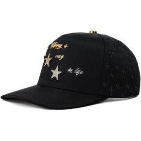 Nothing is Easy- Premium Hat for Men,Caps for Any Occasion, Men's Baseball Cap, Men's Caps Adjustable, Men Hats Black Snapback Hat - Adjustable in Saudi Arabia