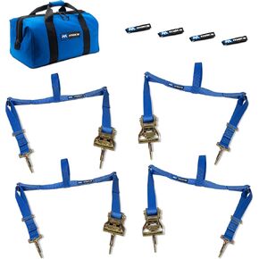 Mac's Tie-Downs Large Adjustable UTV Tire Net Pack (Blue) in Kuwait