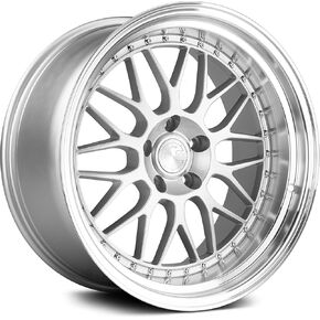 18x9.5 Aodhan AH02 AH2 5x120 35 Silver Wheel Rim in Kuwait