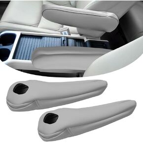 Compatible with Car Front Seat Armrest Cover for Honda Odyssey 2005 2006 2007 2008 2009 2010 Microfiber Leather Seat Arm Rest Cover for Front Driver and Passenger Side 2PCS Gray in Kuwait