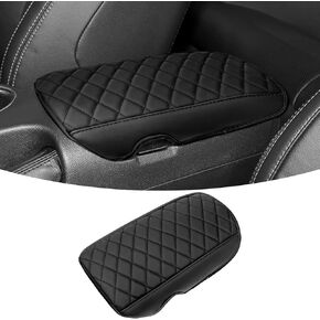 ZZEQYG Center Console Cover for Ford Mustang 2015-2025 Accessories Center Console Armrest Box Leather Auto Armrest Cover Protector in Kuwait