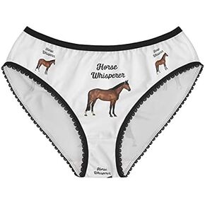 Horse Whisperer Panties, Horse Whisperer Underwear, Briefs, Cotton Briefs, Funny Underwear, Panties For Women in Kuwait