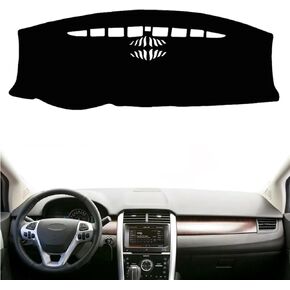 غطاء لوحة القيادة داش حصيرة لفورد ايدج 2007-2014 غطاء لوحة القيادة حصيرة الشمس الظل حماية السجاد المضادة للوهج in Kuwait