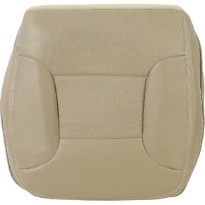 KUAFU Seat Bottom Cover Compatible with 1992-1996 Ford Bronco Eddie Bauer/XLT/XLT Sport/Nite Edition/ 4X4/ 2WD Artificial Leather Med Mocha Tan - Passenger Side in Kuwait