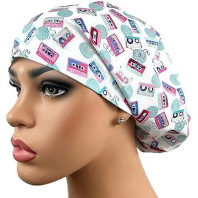 قبعة جراحية، قبعة تنظيف أوروبية، قبعة تنظيف للممرضات، أو قبعة، أشرطة كاسيت قديمة من الثمانينيات in Kuwait