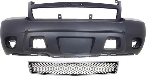 Garage-Pro Front Bumper Cover Kit Compatible with 2007-2014 Chevrolet Tahoe, Suburban 1500, 2007-2013 Avalanche, Suburban 2500, For Models w/o Off Road Package, 2pc Kit, w/Bumper Grille - CAPA in Saudi Arabia