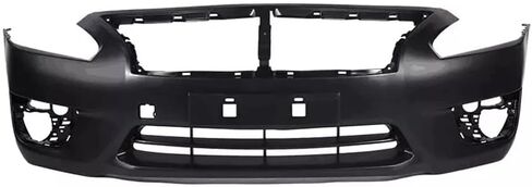 New Front Fascia Bumper Cover Fits for 2013 2014 2015 Nissan Altima Sedan Primed With Tow Hook Eye Without Sensor Radar Holes NI1000285 in Saudi Arabia