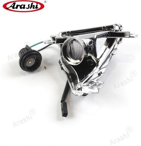 Arashi Smoke Front Turn Signal Lens Cover for Kawasaki Ninja ZX6R ZX636 2005-2006, ZX10R 2006-2007, Ninja 650R 2006-2008, ZX14R 2006-2010, Concours 14 GTR1400 2008-2010 in Kuwait