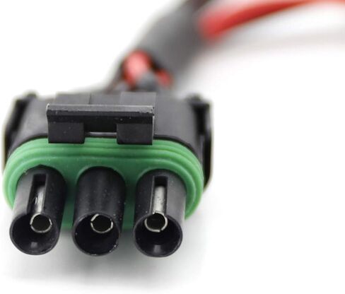 iJDMTOY Tail Light in-line Auxiliary Power Plug/Harness Compatible with 2017-up Can-Am Maverick X3 Installing LED Whip/Brake Light/License Plate Light, etc in Saudi Arabia
